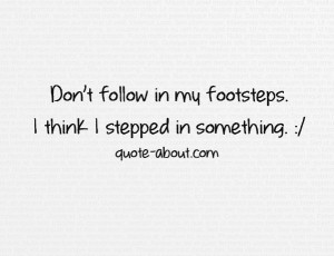 Footsteps Quotes
