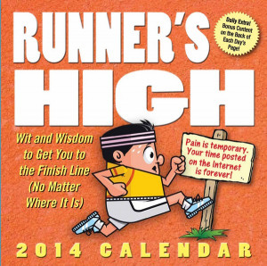 Runner's High Box Calendar 2014 at MegaCalendars.com