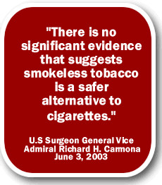 Consequences Of Using Smokeless Tobacco