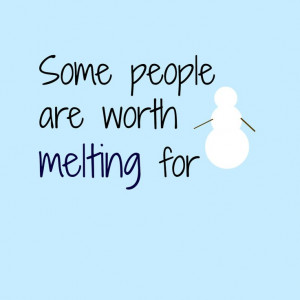 Frozen hearts are worth melting