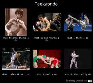 Tkd Taekwondo Girl Team