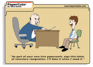 Funny Resignation Letter
