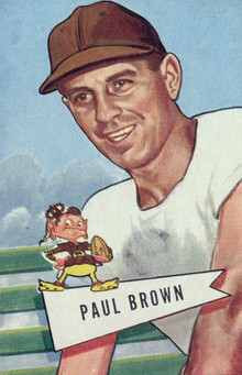 Paul Brown, the Browns' namesake and first coach, liked his players ...