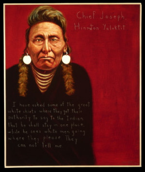 ... and for this collection of 5 posters and quotes of courageous native