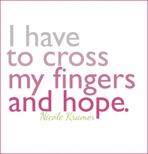 Recently diagnosed with Triple Negative breast cancer, Nicole shares ...
