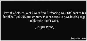 Brooks' work from 'Defending Your Life' back to his first film, 'Real ...