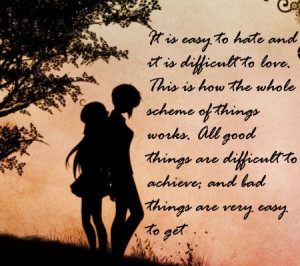 difficult to love