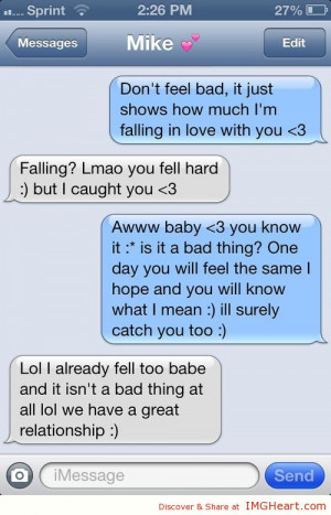 Cute Text Messages To Send To Your Boyfriend To Make Him Smile Picture ...