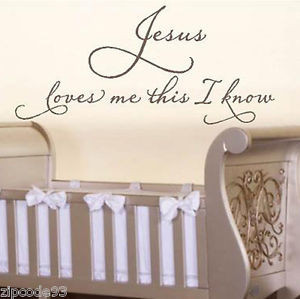 Jesus-loves-me-Bible-scripture-Vinyl-lettering-wall-art-words-decals ...