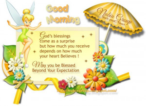 Good Morning God’s Blessings Come As A Surprise But How Much You ...