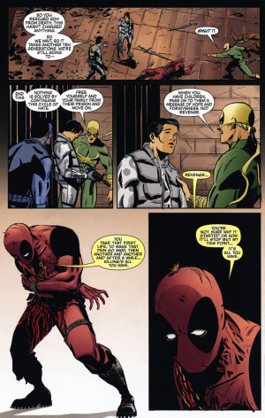 Funny Deadpool Comic Deadpool on revenge