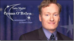 Late Night with Conan O'Brien- Top Ten Talk Shows