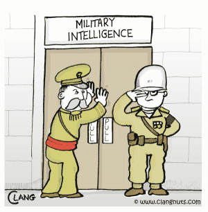 Military Intelligence...