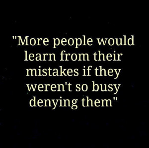 Learn from your past mistakes