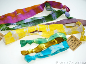... Life Tie-Dye Headbands, Tie-Dye Bracelet/Hairbands, & Emery Boards