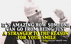 ... this image include: trey songz quotes, love, reason, smile and someone