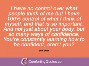 Quotations From Beth Ditto