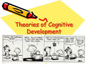 Theories of Cognitive Development by ert554898