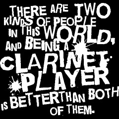 Clarinet Player Funny