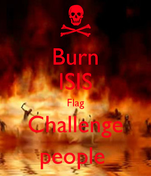 Isis Flag Burning