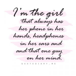 the girl…