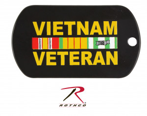 Vietnam Veteran Dog Tags