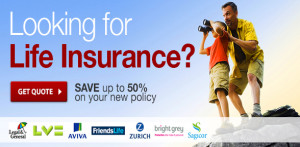 Compare life insurance quotes from all major UK providers.”