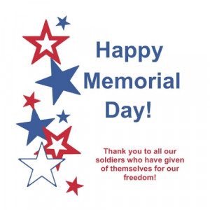 Happy Memorial Day Quotes, Memorial Day Thank You Quotes 2015