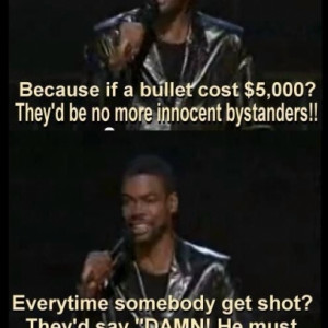 Chris Rock Stand Up On Gun Control