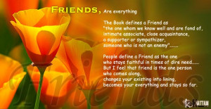 poems about friendship