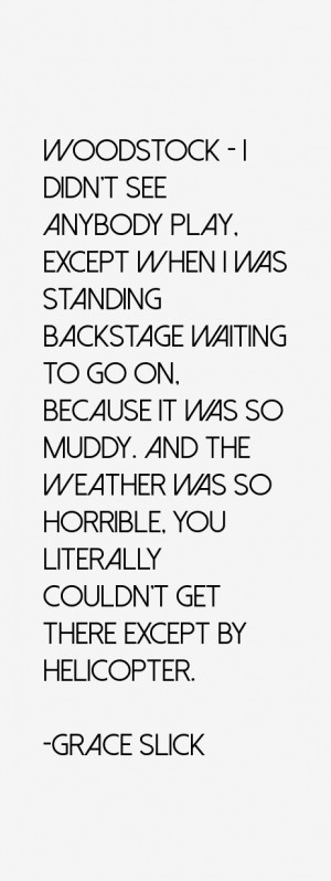 Grace Slick Quotes & Sayings