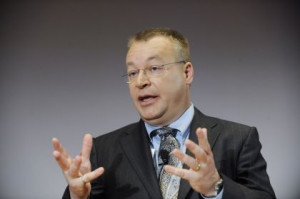 Stephen Elop, amministratore delegato di Nokia.