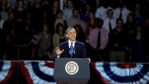 President Obama wins, gets second term
