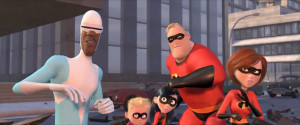 Frozone, Mr. Incredible, Elastigirl, Dash, and Violet - The ...