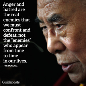 forgiveness quote with a picture of The Dalai Lama
