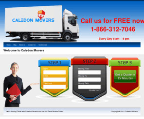 ... Get a Moving Quote with Caledon Movers and use our Great Movers Prices