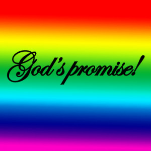 god jesus rainbow truth promise