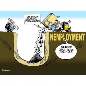 The dropoff stemmed in part from fewer jobs in the retail and auto ...