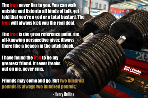 The Iron - Henry Rollins ...Bullshido.net