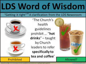 Word of Wisdom, LDS Newsroom 
