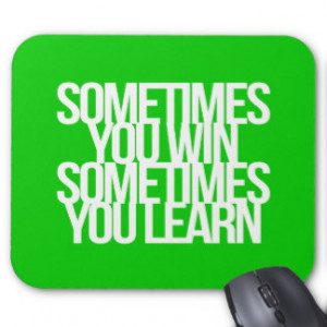 Inspirational and motivational quotes mouse pad