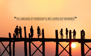Wallpaper: Friendship Quotes Backgrounds