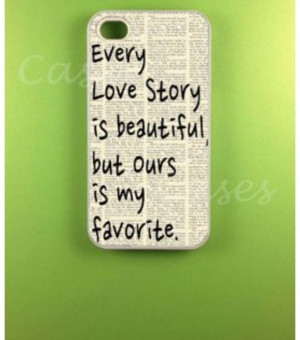 Cute Phone Case with love quote!