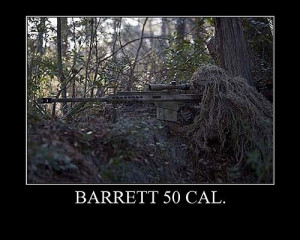 MARSOC sniper, armed with a Barrett M82 .50 sniper #rifle