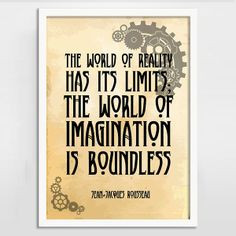 ... is Boundless Alternative Steampunk Quote Print - BlackSails.co.uk