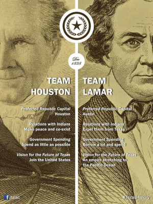 of Mirabeau B. Lamar as second President of the Republic of Texas ...