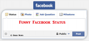 Best 100 Funny Facebook Status Updates Quotes