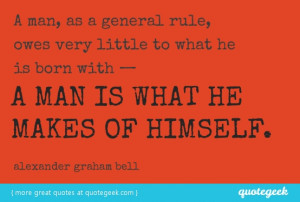 That Alexander Graham Bell...