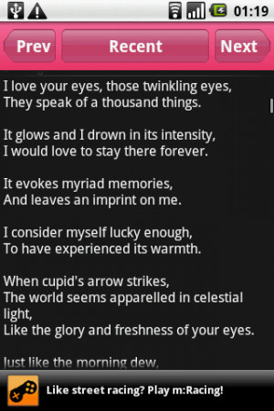 Love Poems - screenshot