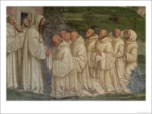 Benedictine Monks from the Life of St. Benedict